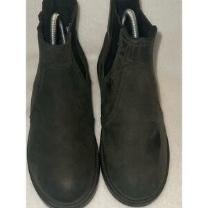 Black suede UGG ankle boots Womens Bonham Suede Round Toe Chelsea Boot size US5